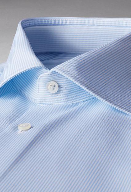 Stenströms Slimline Pinstriped Lyseblå
